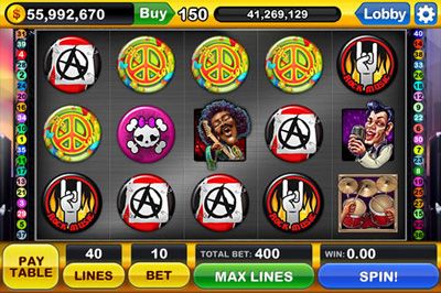 Gameplay screenshots of the Slotomania for iPad, iPhone or iPod.