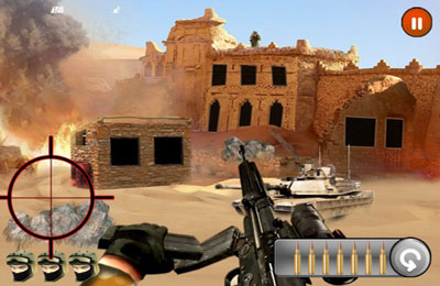 Gameplay screenshots of the Sniper (17+) HD for iPad, iPhone or iPod.