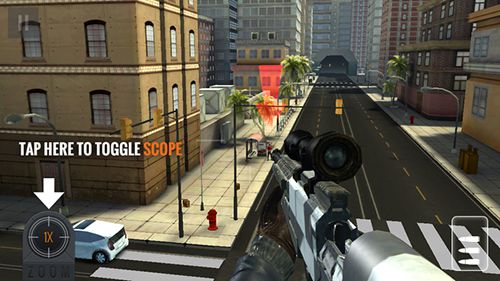 Gameplay screenshots of the Sniper 3D assassin: Shoot to kill for iPad, iPhone or iPod.