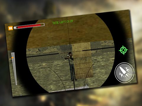 Gameplay screenshots of the Sniper killer: Revenge in crime city for iPad, iPhone or iPod.