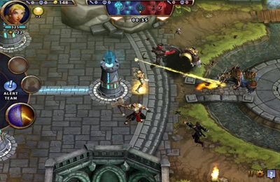 Gameplay screenshots of the Solstice Arena for iPad, iPhone or iPod.