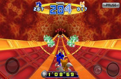 Gameplay screenshots of the Sonic The Hedgehog 4. Episode II for iPad, iPhone or iPod.
