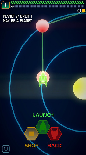 Gameplay screenshots of the Space colors for iPad, iPhone or iPod.