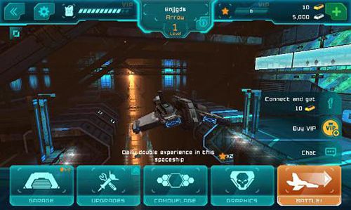 Gameplay screenshots of the Space jet for iPad, iPhone or iPod.