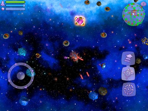 Gameplay screenshots of the Space miner: Platinum edition for iPad, iPhone or iPod.