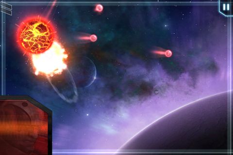 Gameplay screenshots of the Space op! for iPad, iPhone or iPod.