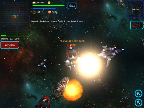 Gameplay screenshots of the Space story for iPad, iPhone or iPod.