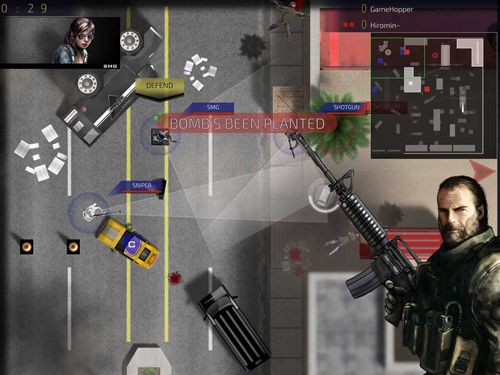 Gameplay screenshots of the Special tactics: Online for iPad, iPhone or iPod.