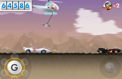 Gameplay screenshots of the Speed Racer: The Beginning for iPad, iPhone or iPod.
