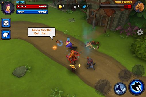 Gameplay screenshots of the Spirit storm for iPad, iPhone or iPod.