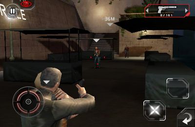 Gameplay screenshots of the Splinter Cell Conviction for iPad, iPhone or iPod.
