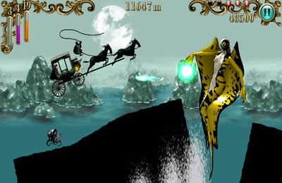 Gameplay screenshots of the Spooky Hoofs for iPad, iPhone or iPod.
