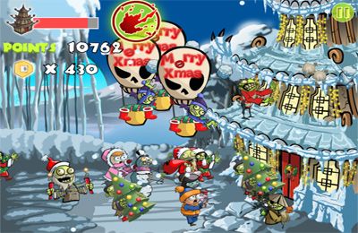 Gameplay screenshots of the Spooky Xmas for iPad, iPhone or iPod.