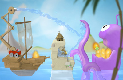Gameplay screenshots of the Sprinkle Islands for iPad, iPhone or iPod.