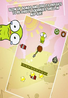 Gameplay screenshots of the Squirkie: Lost His Shells! for iPad, iPhone or iPod.