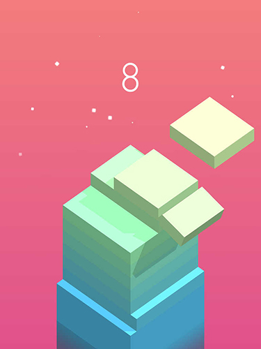 Gameplay screenshots of the Stack for iPad, iPhone or iPod.