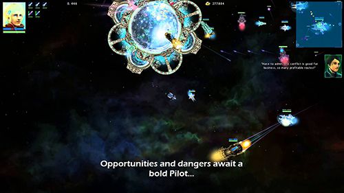 Gameplay screenshots of the Star nomad 2 for iPad, iPhone or iPod.