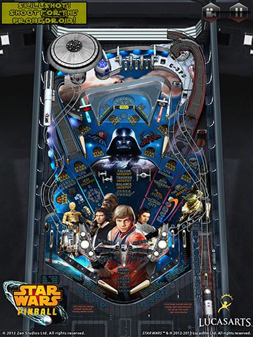Gameplay screenshots of the Star wars. The force awakens: Pinball 4 for iPad, iPhone or iPod.