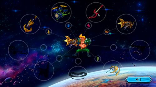 Gameplay screenshots of the Starband troopers for iPad, iPhone or iPod.
