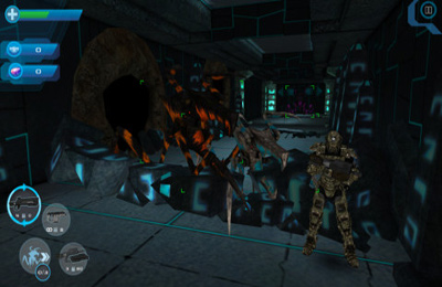 Gameplay screenshots of the Starship Troopers: Invasion “Mobile Infantry” for iPad, iPhone or iPod.