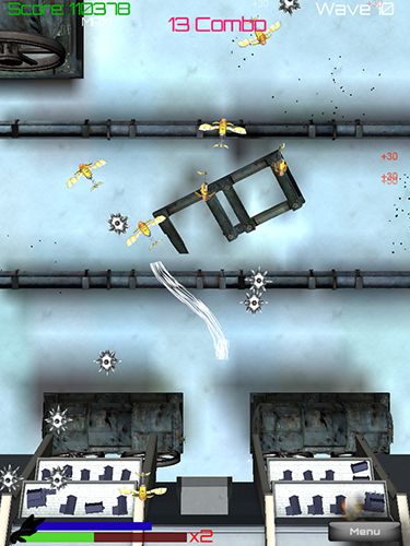 Gameplay screenshots of the Steelbound sky for iPad, iPhone or iPod.