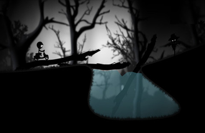 Gameplay screenshots of the Stick Stunt Biker 2 for iPad, iPhone or iPod.