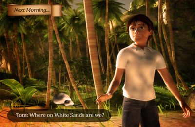 Gameplay screenshots of the Stranded: Escape White Sands for iPad, iPhone or iPod.