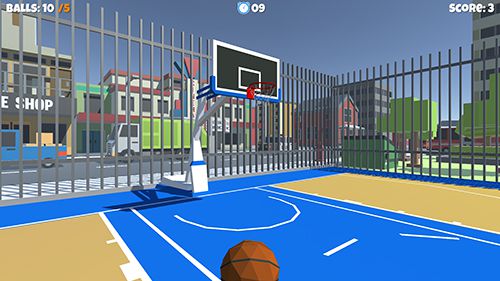 Gameplay screenshots of the Streetball game for iPad, iPhone or iPod.