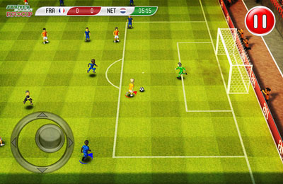Free Striker Soccer Euro 2012 - download for iPhone, iPad and iPod.