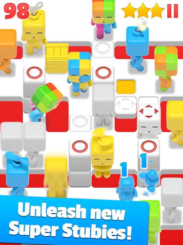 Gameplay screenshots of the Stubies for iPad, iPhone or iPod.
