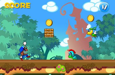 Gameplay screenshots of the Super Boy Rush for iPad, iPhone or iPod.