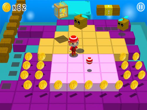 Gameplay screenshots of the Super Maurer: 3D world for iPad, iPhone or iPod.