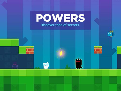 Gameplay screenshots of the Super phantom cat for iPad, iPhone or iPod.