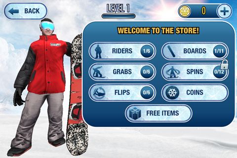 Free Super pro snowboarding - download for iPhone, iPad and iPod.