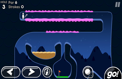 Free Super Stickman Golf 2 - download for iPhone, iPad and iPod.