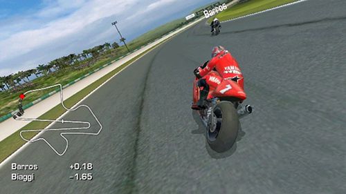 Gameplay screenshots of the Superbike racer for iPad, iPhone or iPod.