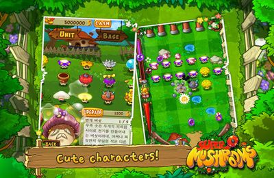 Gameplay screenshots of the Super Mushrooms for iPad, iPhone or iPod.