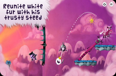 Gameplay screenshots of the Swing King for iPad, iPhone or iPod.