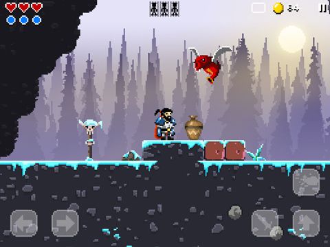 Gameplay screenshots of the Sword of Xolan for iPad, iPhone or iPod.