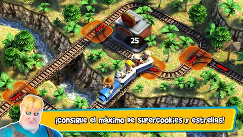 Gameplay screenshots of the Tadeo Jones: Train Crisis for iPad, iPhone or iPod.