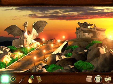 Gameplay screenshots of the Tales from the Dragon mountain: The strix for iPad, iPhone or iPod.