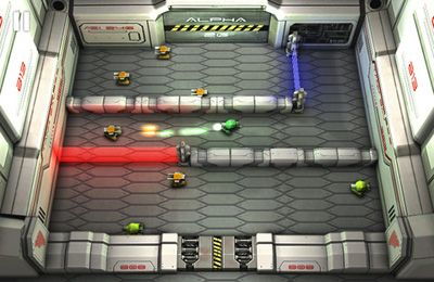 Gameplay screenshots of the Tank Hero: Laser Wars for iPad, iPhone or iPod.