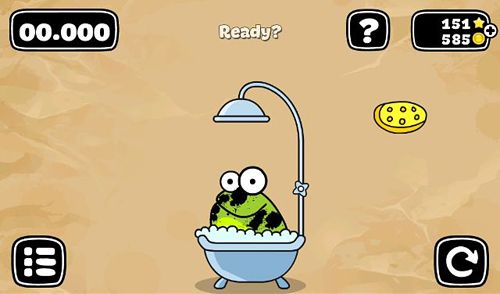 Gameplay screenshots of the Tap the frog: Doodle for iPad, iPhone or iPod.
