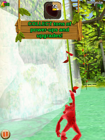 Gameplay screenshots of the Tarzan Unleashed for iPad, iPhone or iPod.