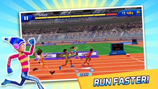 Gameplay screenshots of the The Activision Decathlon for iPad, iPhone or iPod.