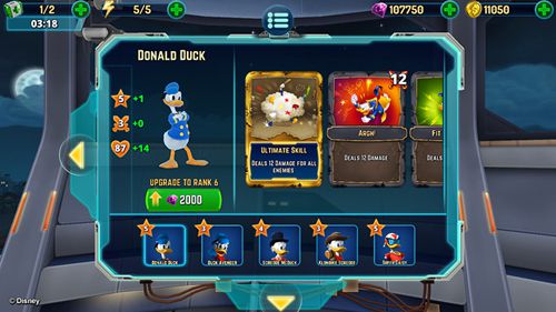 Gameplay screenshots of the The duckforce rises for iPad, iPhone or iPod.