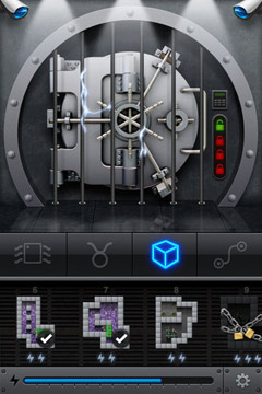 Gameplay screenshots of the The Heist for iPad, iPhone or iPod.