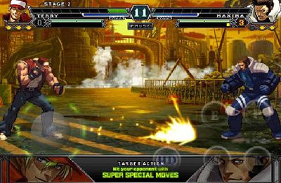Gameplay screenshots of the The King of Fighters-i for iPad, iPhone or iPod.