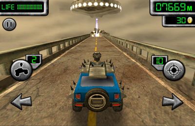Gameplay screenshots of the The Last Driver for iPad, iPhone or iPod.