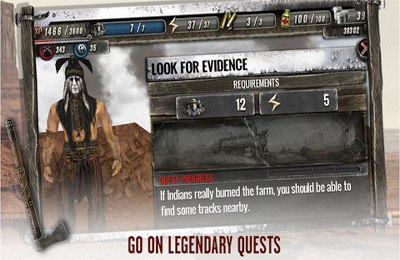 Gameplay screenshots of the The Lone Ranger by Disney for iPad, iPhone or iPod.